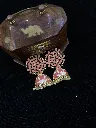 Meenakari Jhumka Baby Pink.webp