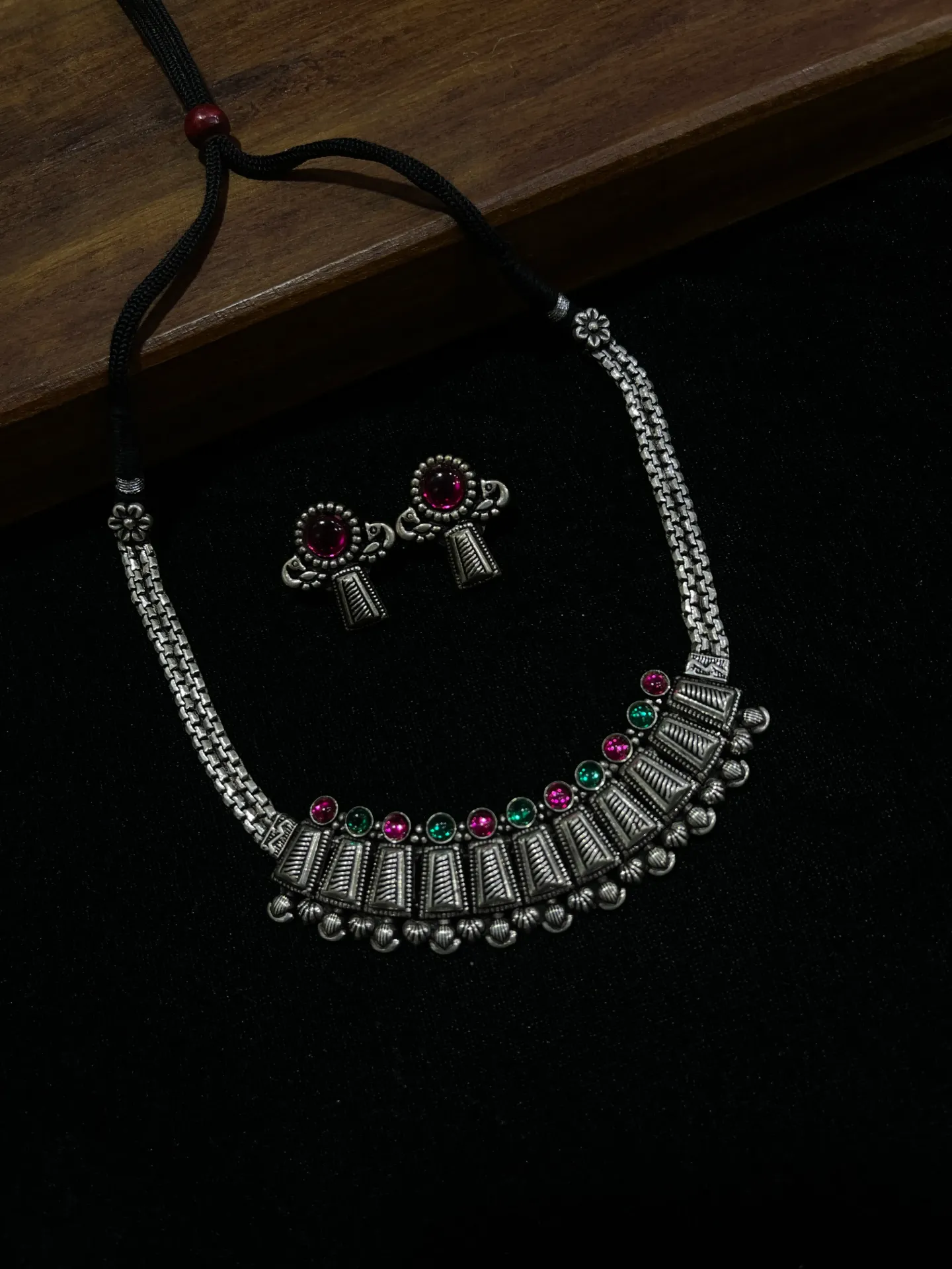 Black Metal Oxi Choker -N73