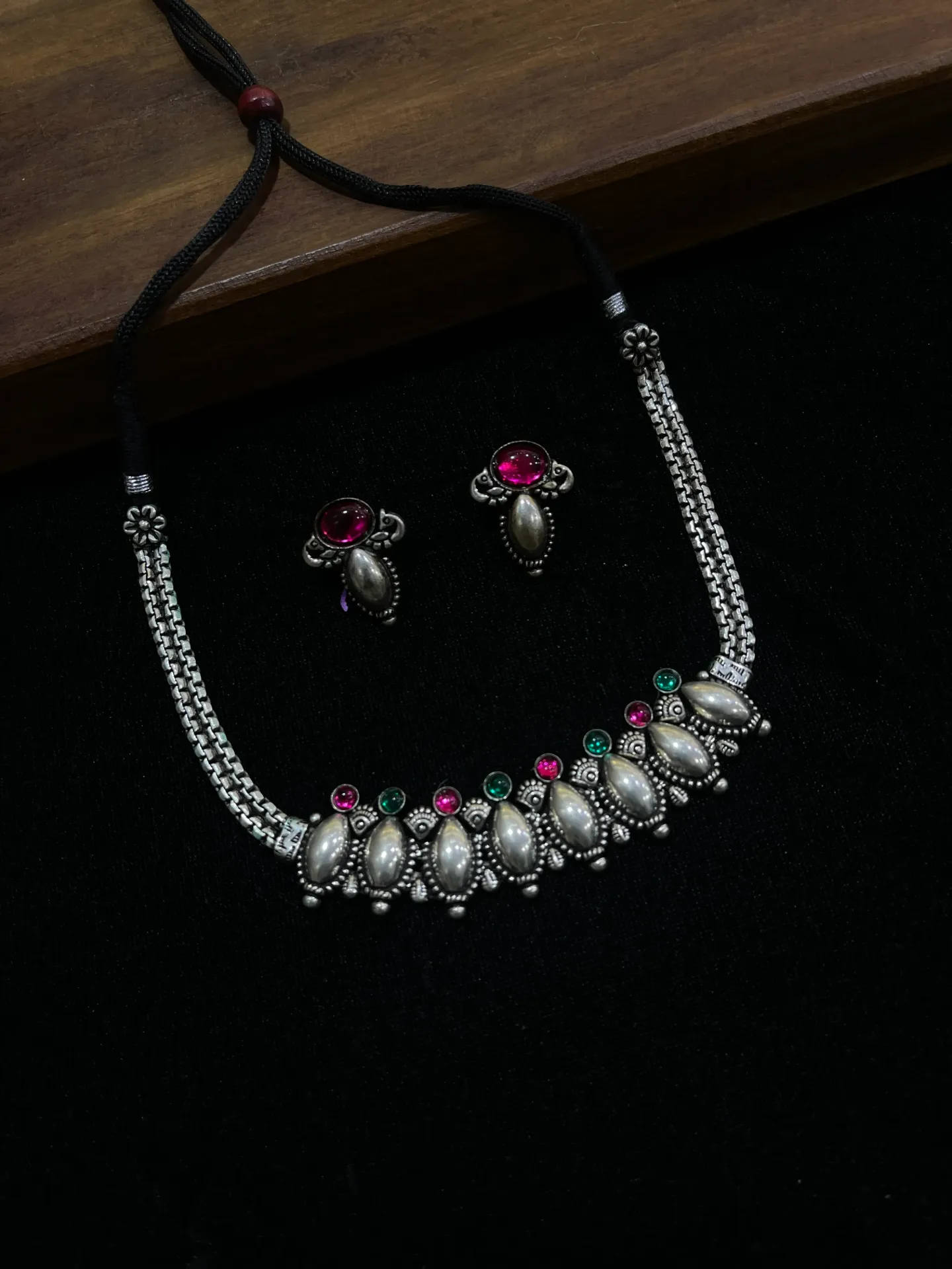 [Necklace 84] Multi Colour Oxi Necklace-N84