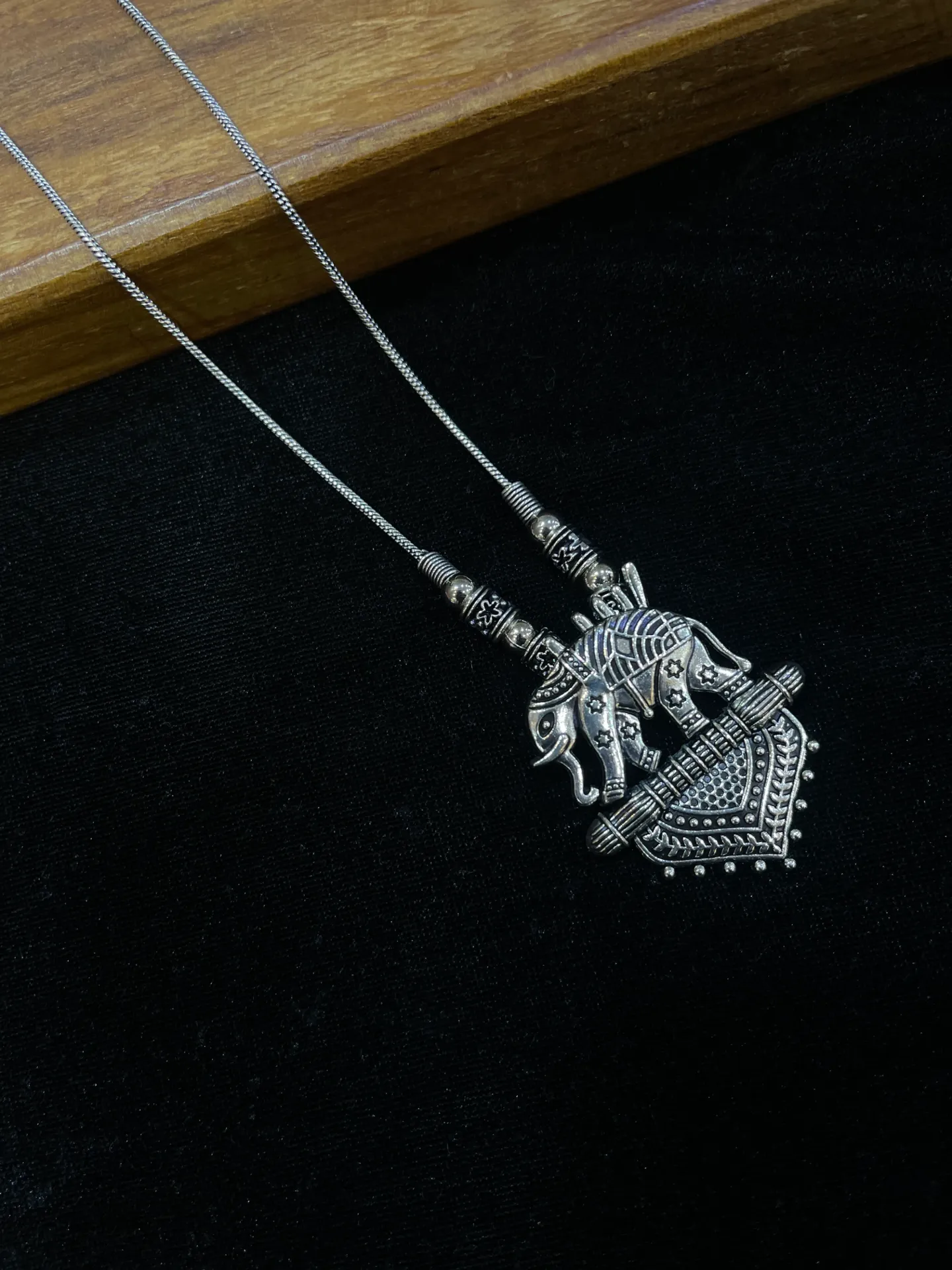 [Necklace88] Oxidised Chain-N88