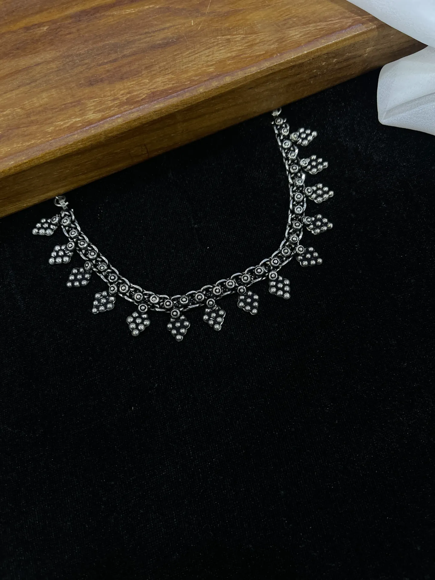 [Necklace98] Floral Design Oxi Necklace -N98