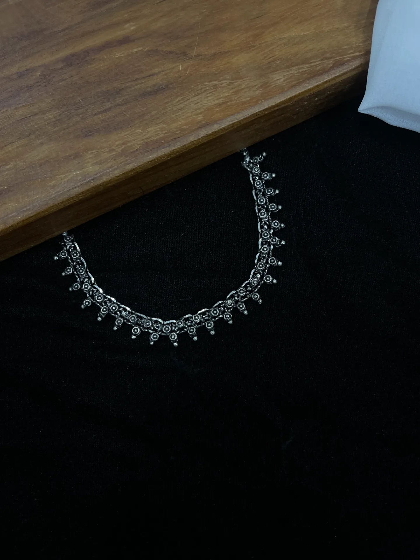 Silver Oxi Necklace -N120
