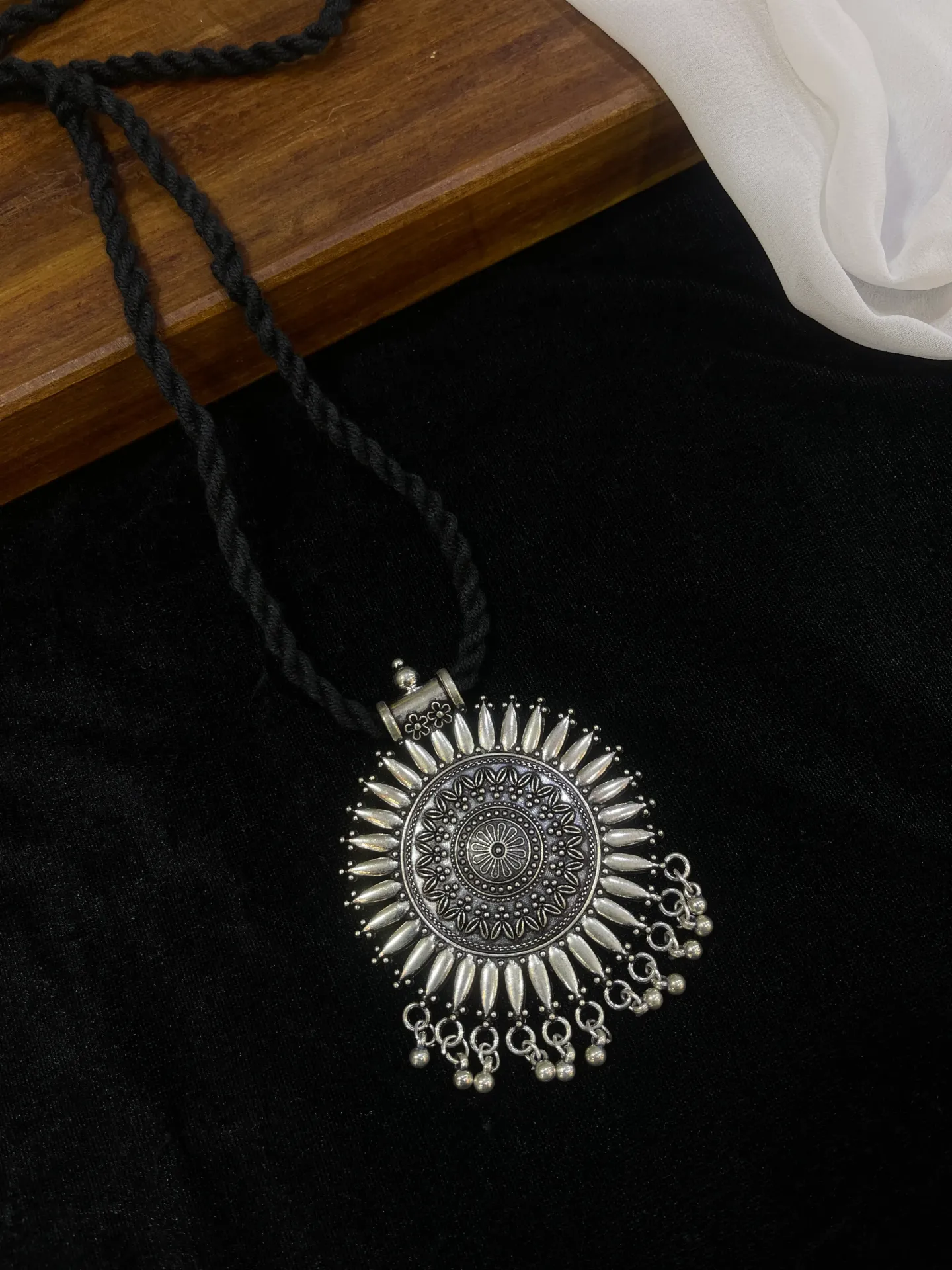 [Necklace141] Oxi Silver Plated Necklace-N141