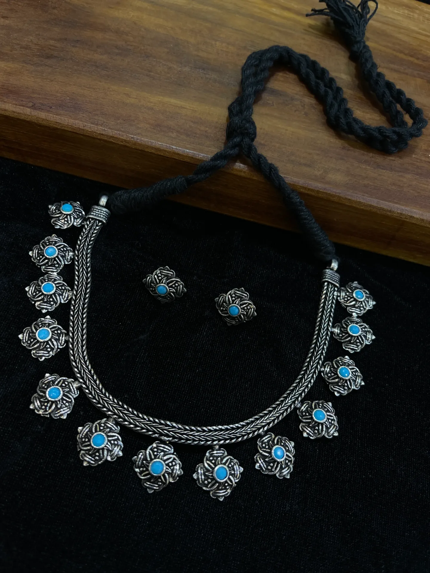 [Necklace 154] Silver Oxi Necklace -N154