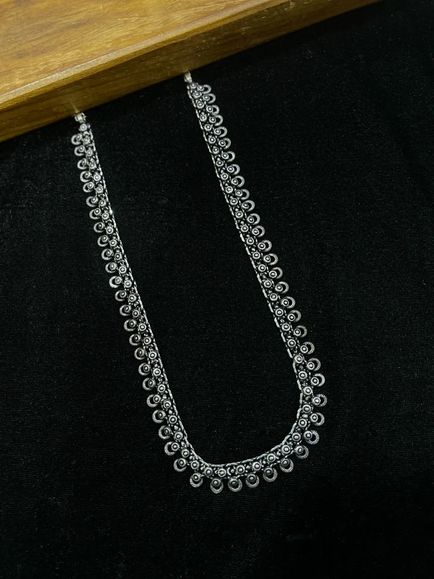 Black Metal Oxidised Haram -H03