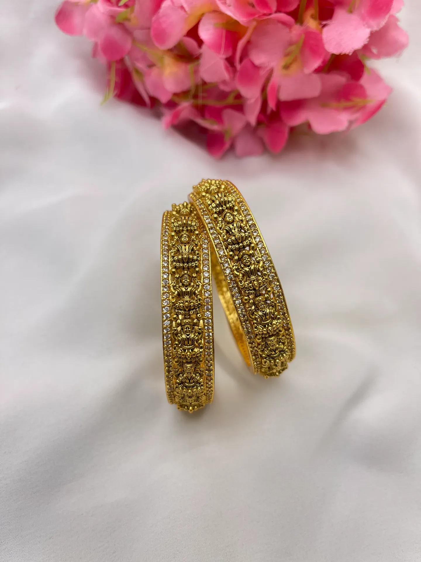 Temple Design Bangles -B14