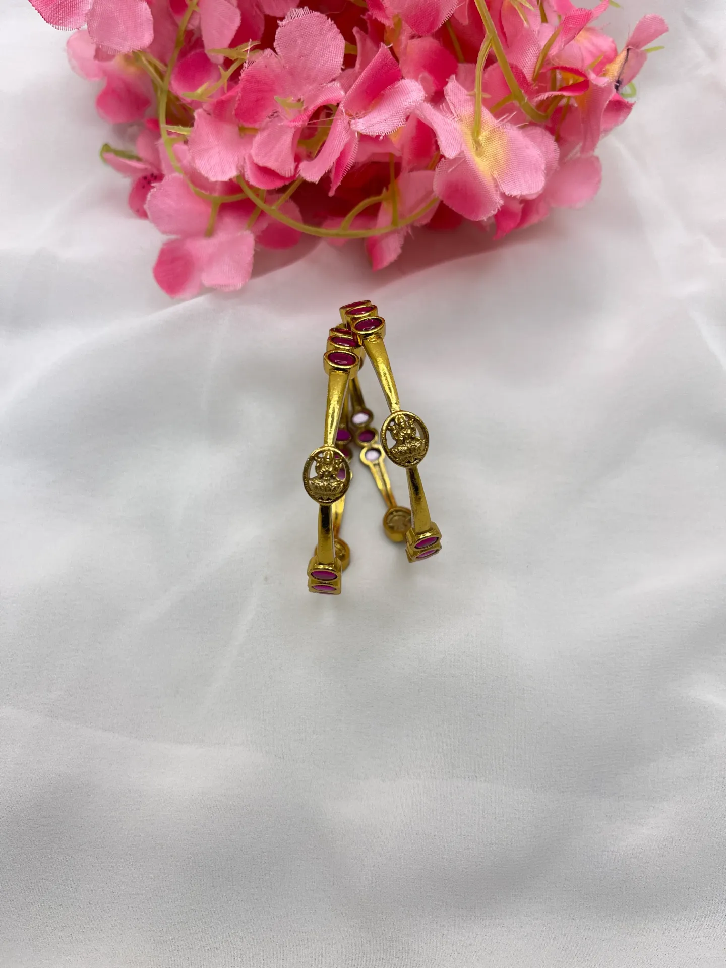 Mahalakshmi Design Bangles -B49