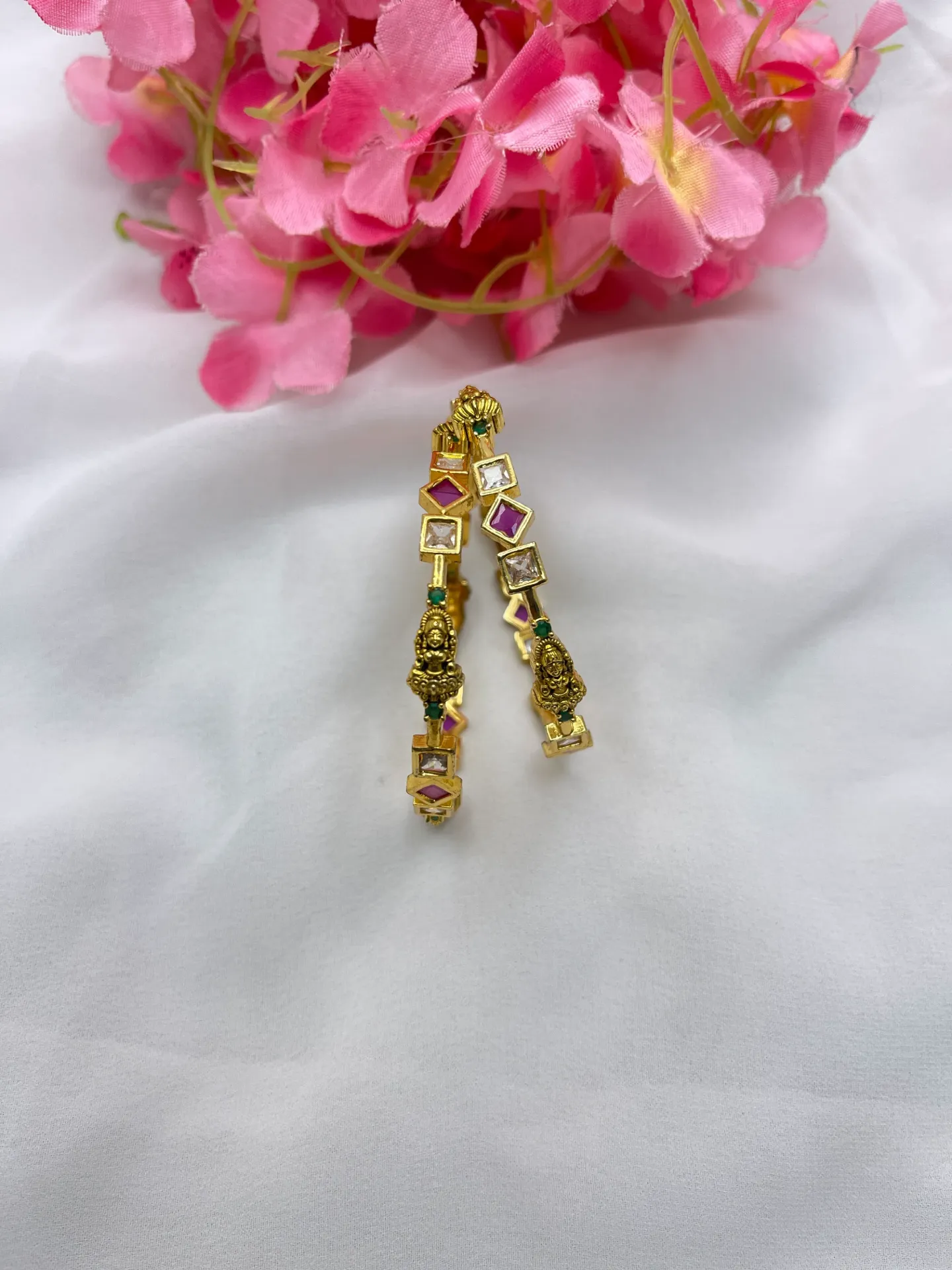 [B59 2.4] Temple Design Bangles -B59 (2.4)