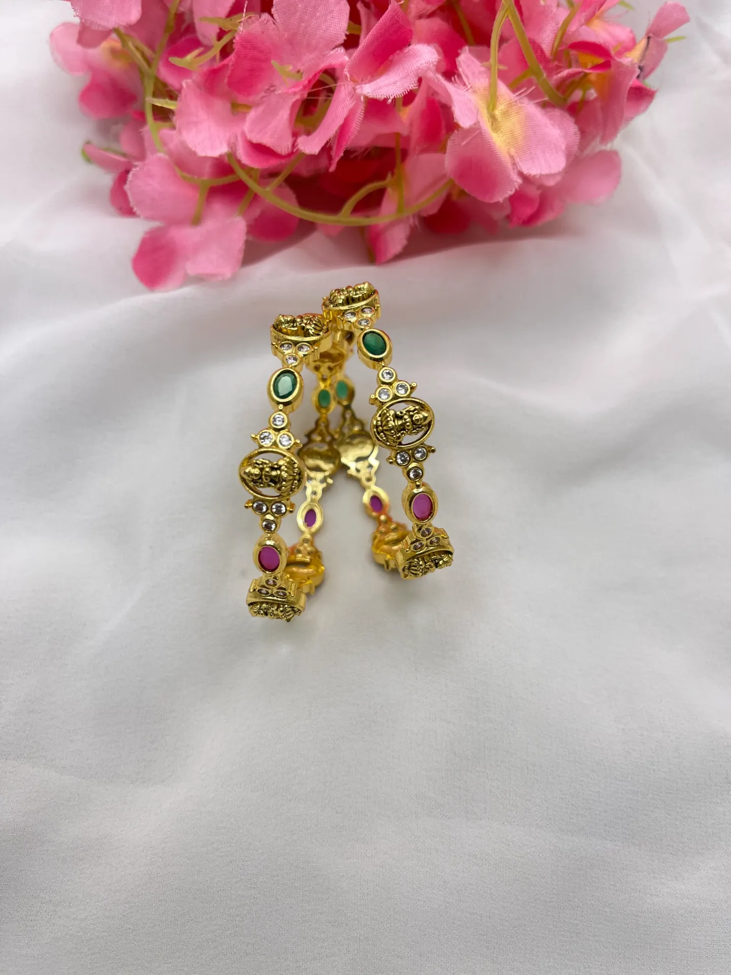 Multi Stone Bangles -B62