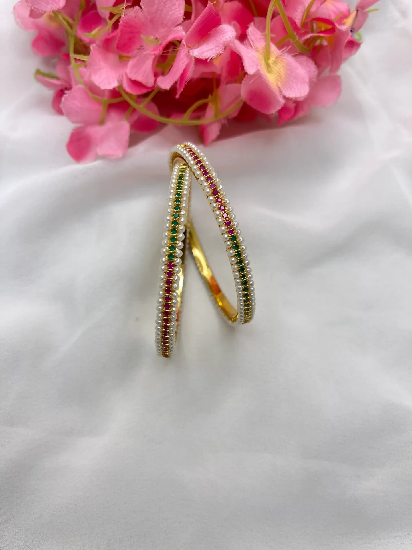 Multi Stone Bangles -B65