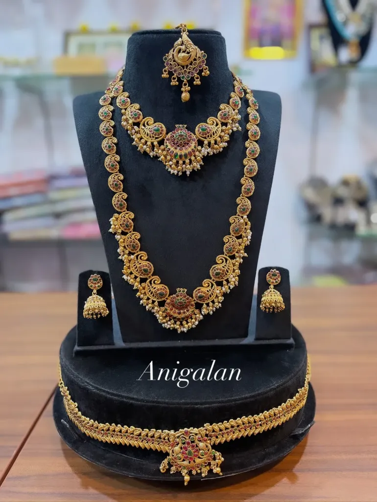 [BD Antique 13] Mayil Design Long Haram Collection