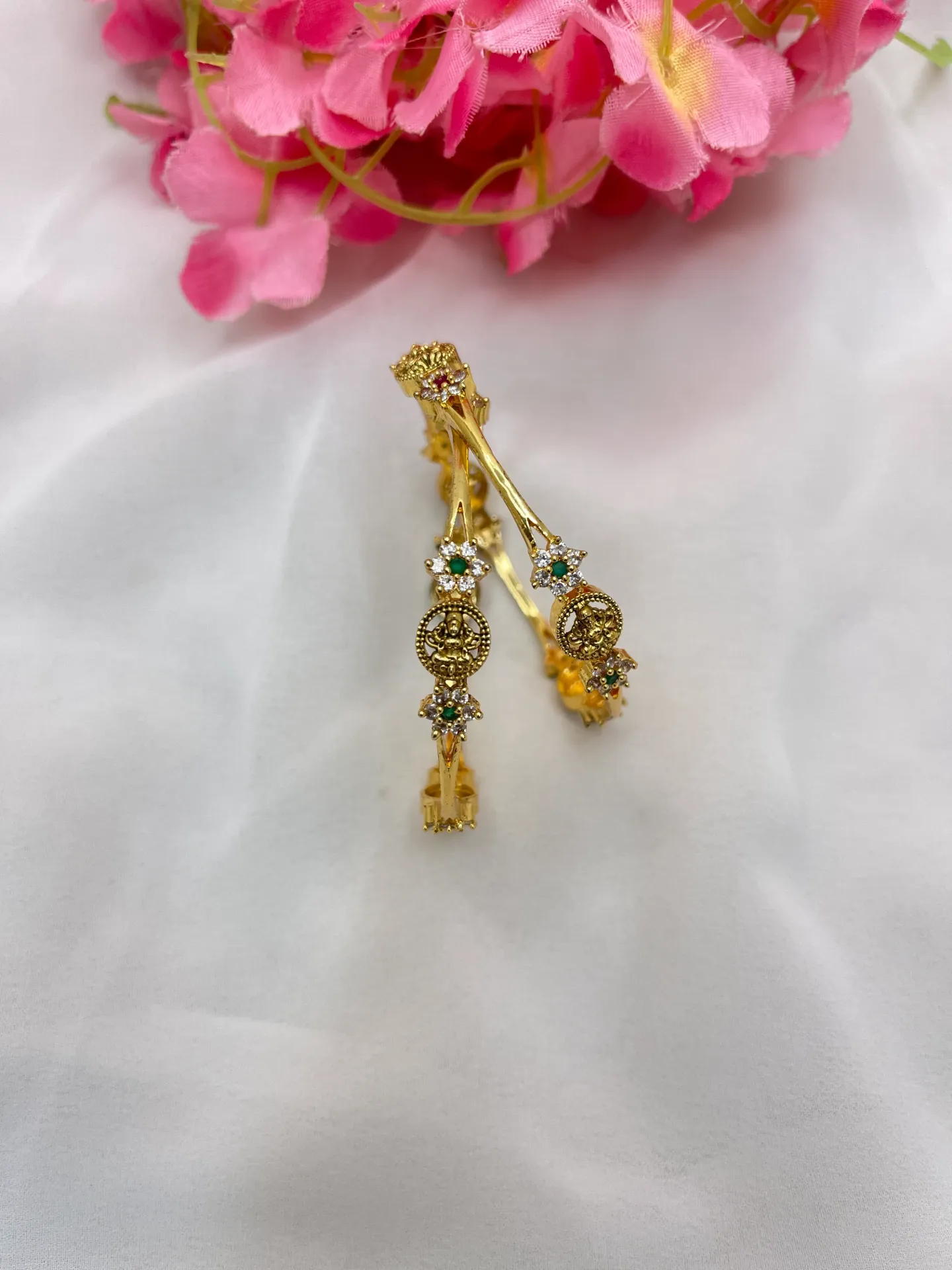 Temple Design Bangles -B85