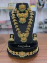 Lakshmi mayil Heritage Gold Jewellery Set