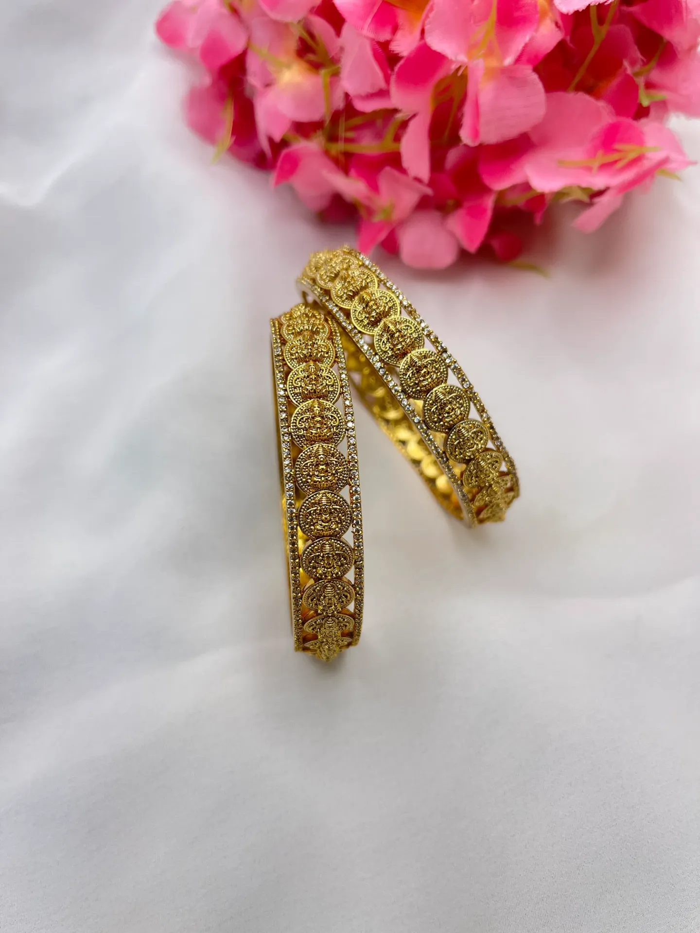Temple Design Bangles -B134