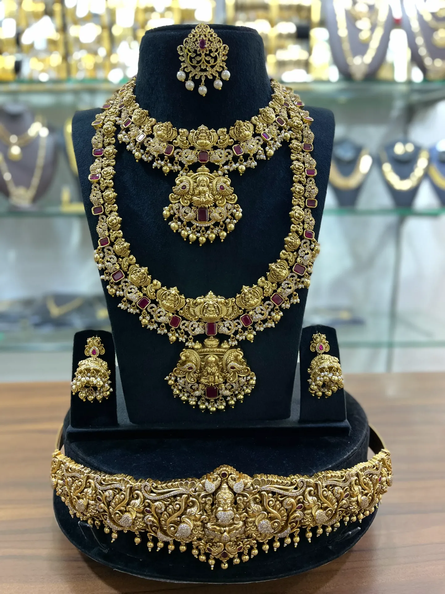 [BD Antique 112] Sri Mahalakshmi Bridal Set-BD Antique112