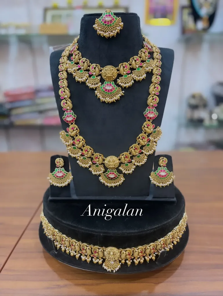 [BD Antique 27] Jadau Stone Luxury Jewellery Collection
