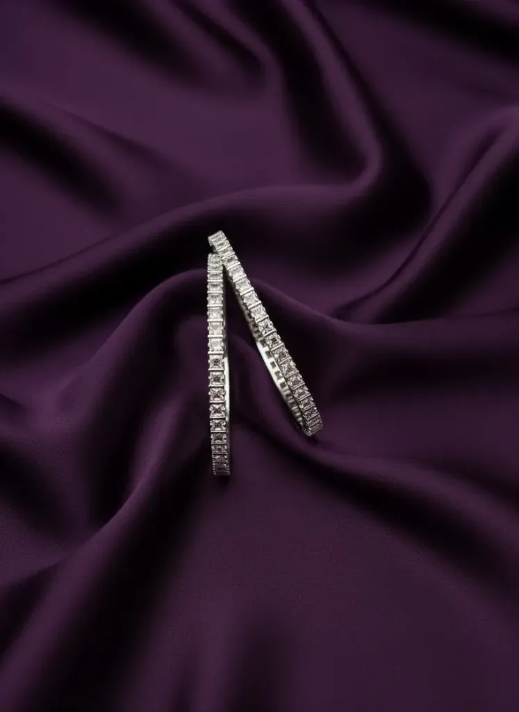 [B175 2.4] Zercon Stone Bangles -B175 (2.4)
