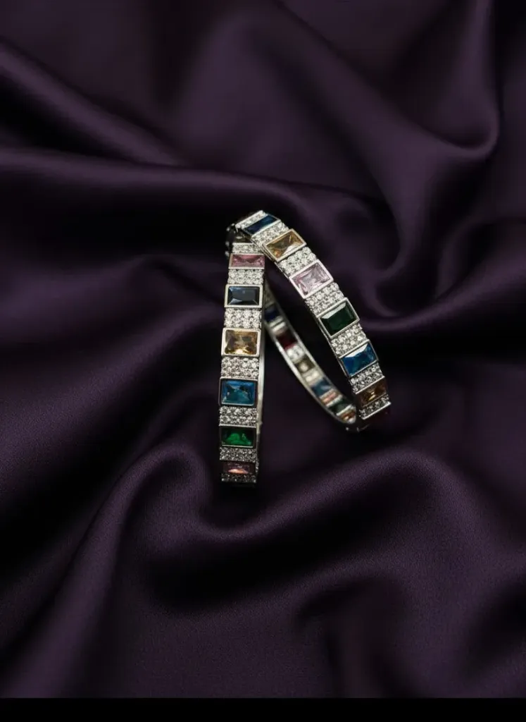 [B180 2.4] Mutli Stone Bangles-B180 (2.4)