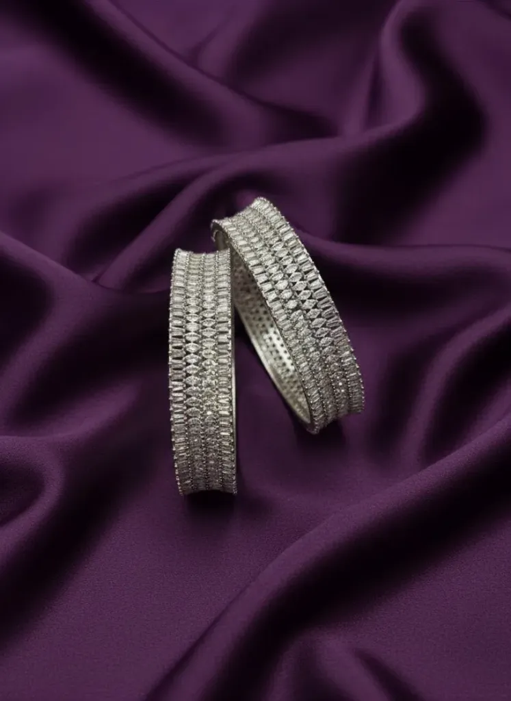 [B189 2.4] Floral Design Bangles-B189 (2.4)