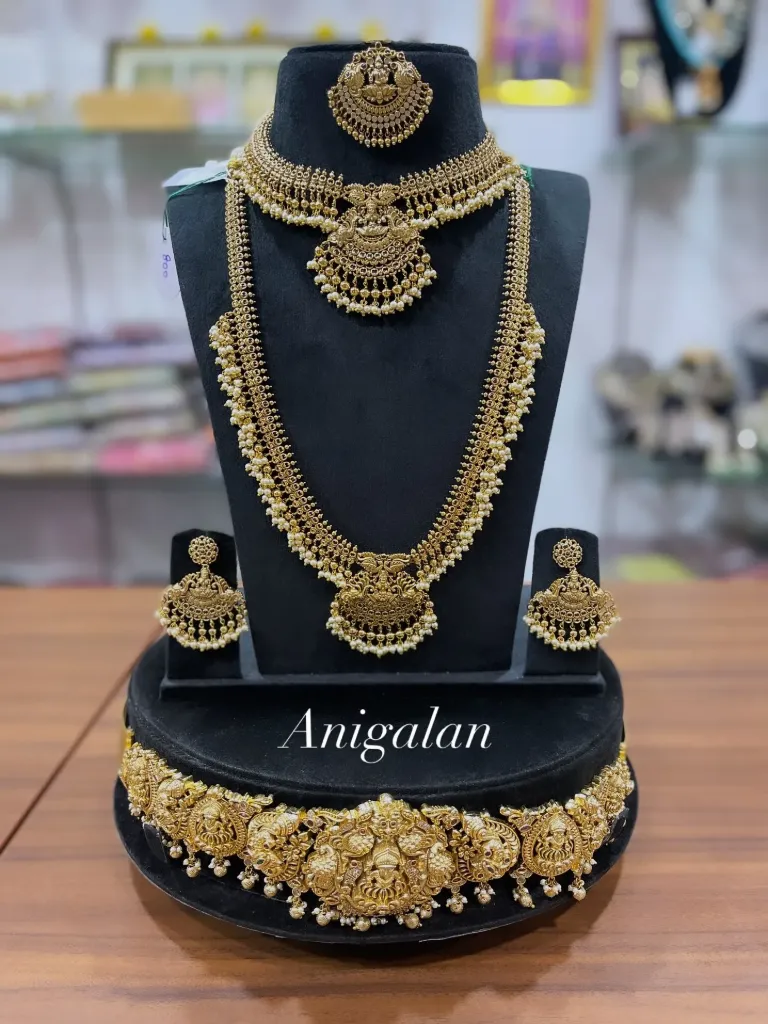 [BD Antique 39] Imperial South Indian Bridal Set