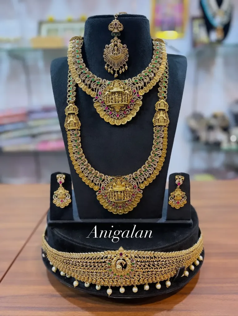 [BD Antique 47] Royal Glow Collection Bridal Set