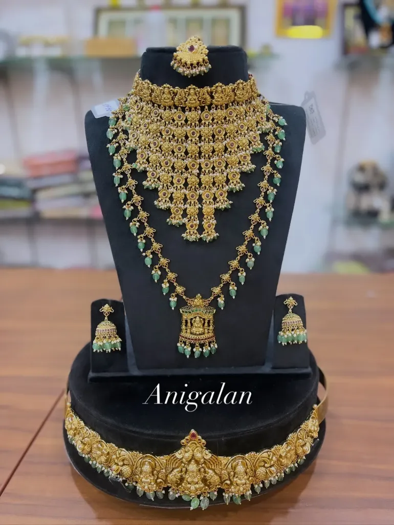 [BD Antique 66] Grand Layer Guttapusalu Set