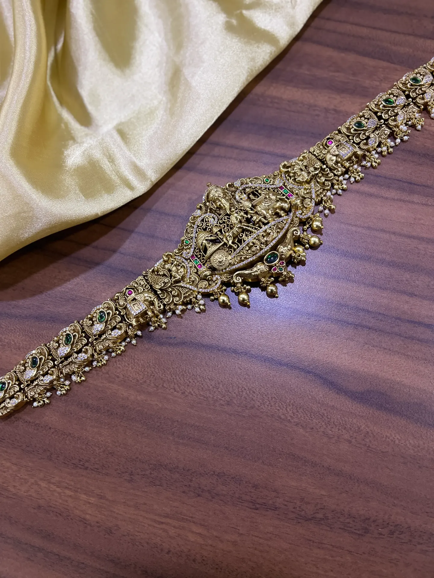 Premium Peacock Design Bangles -HB084