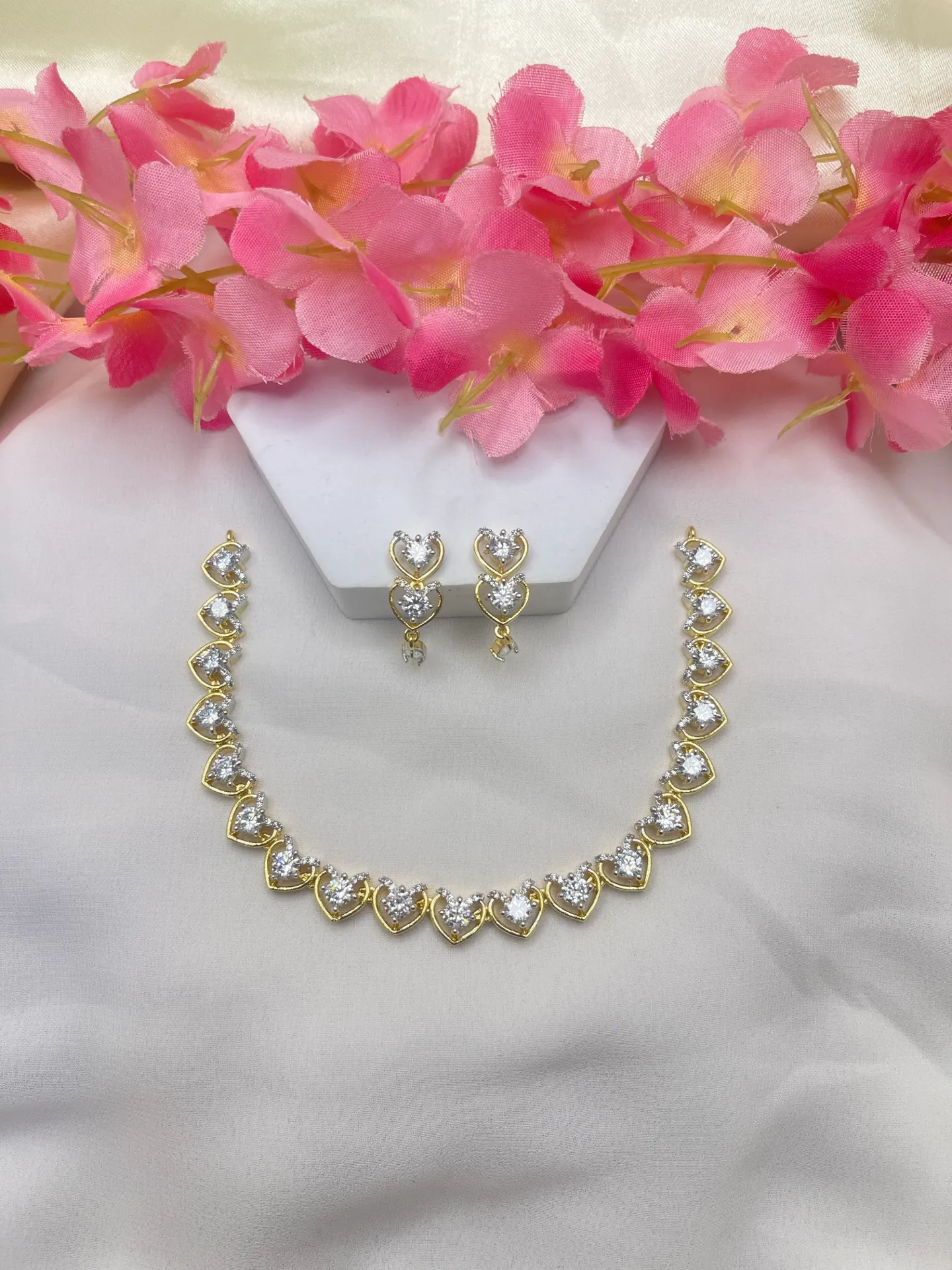 Heart Glow AD Necklace-N278