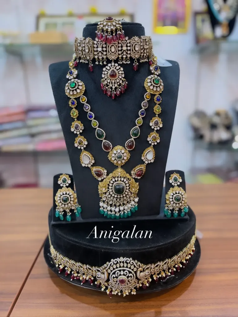 [BD Antique 81] Bridal Elegance Victorian Jewellery Set