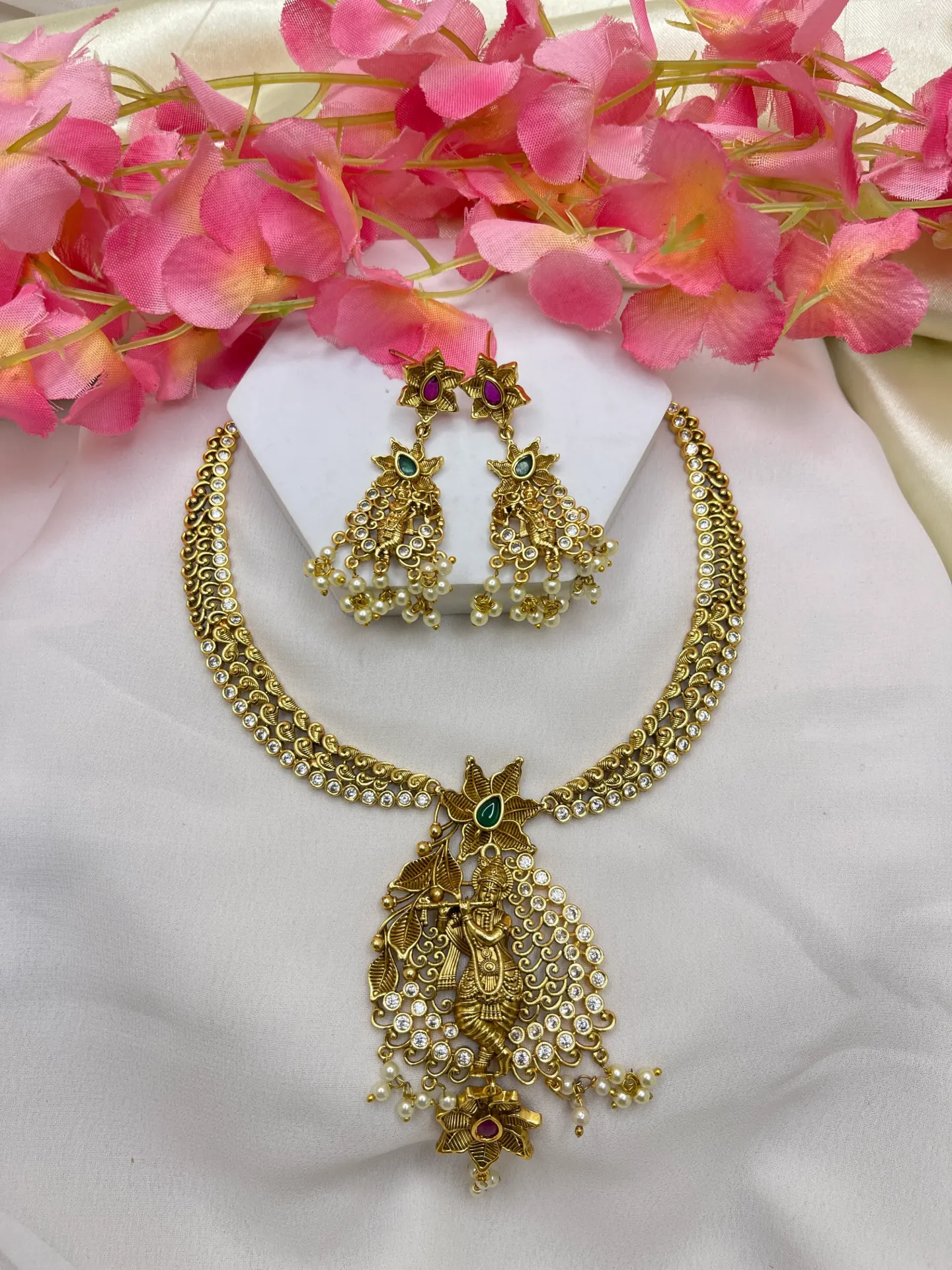 [Necklace 306] Krishnan Pendent With Chain -N306