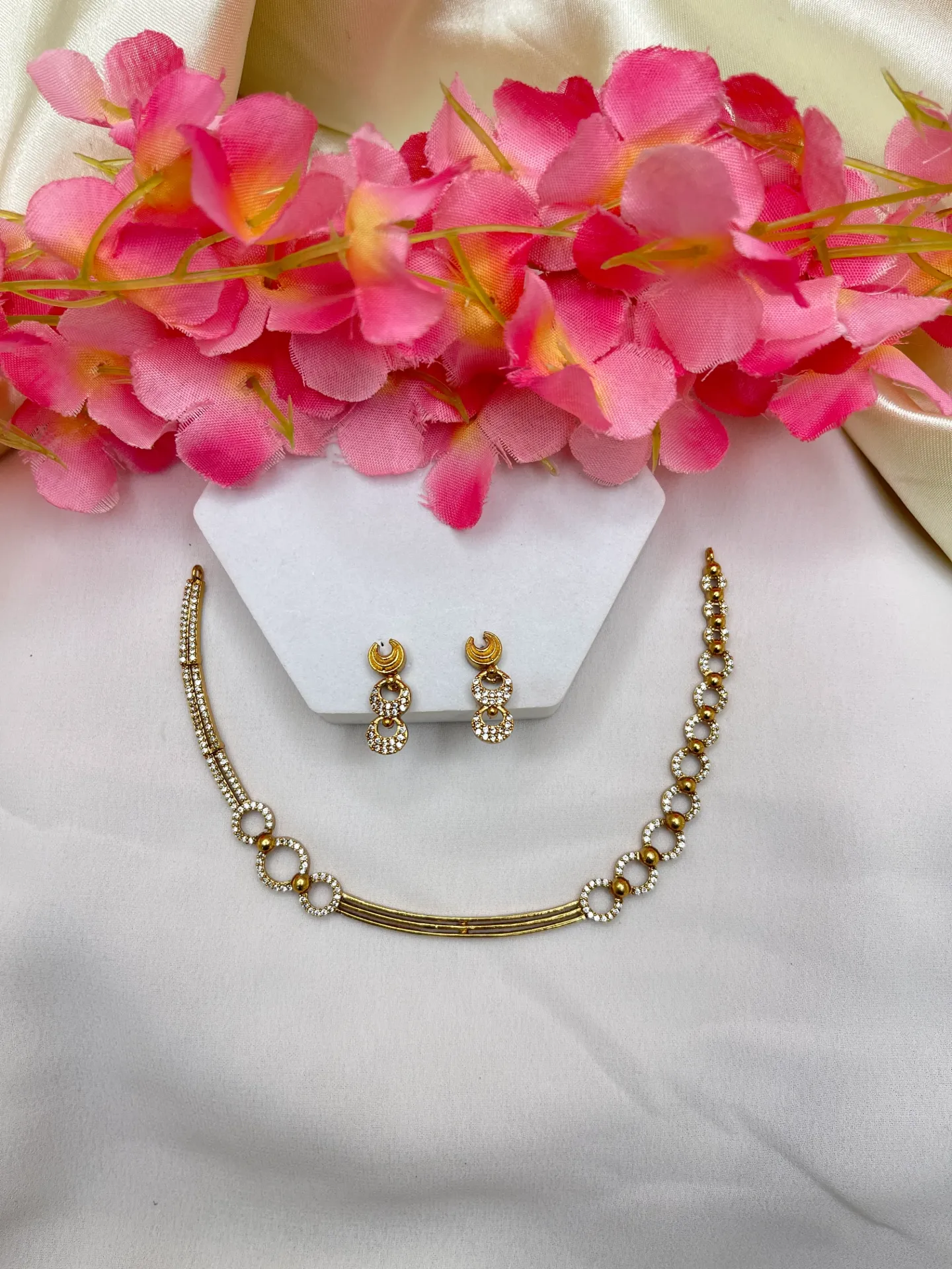 Antique AD Stone Necklace -N340