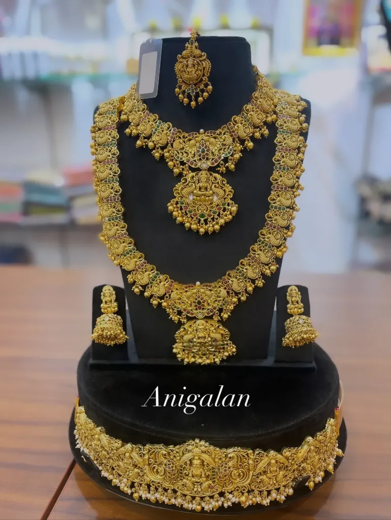 [BD Antique 98] Bridal Peacock & Lakshmi Collection