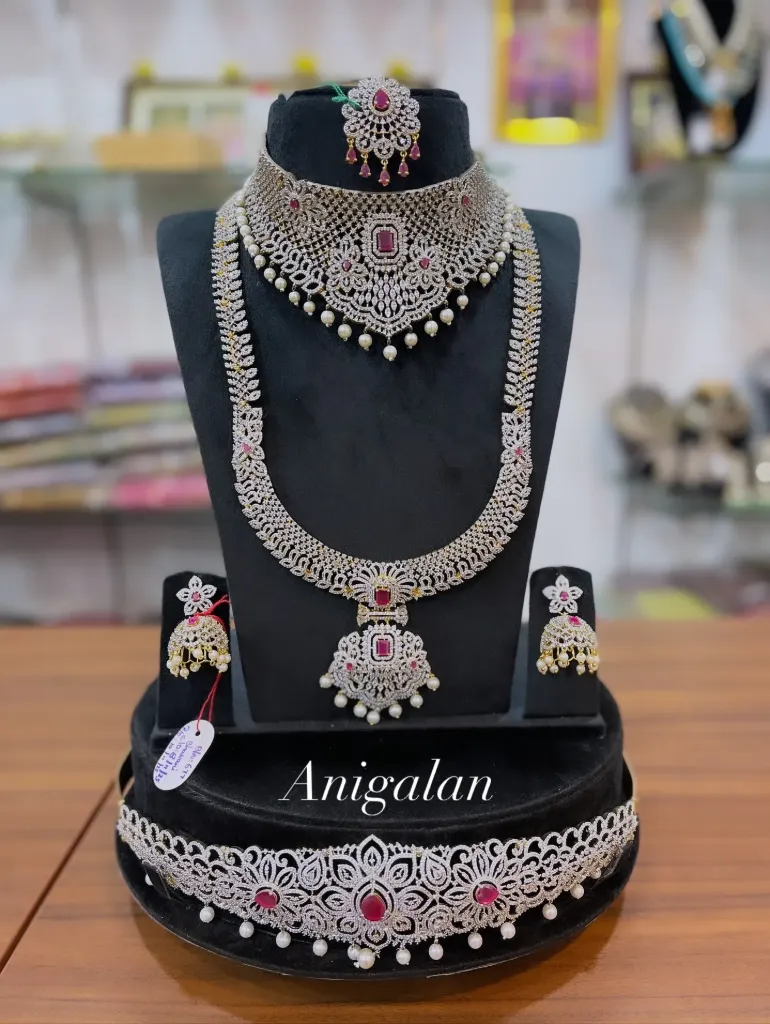 [ADBS005] AD Stone Complete Bridal Set -  ADBS005