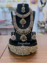 Gold Finish AD Stone Set-  ADBS016