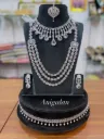 Three Layer AD Stone Haram And Choker Set -  ADBS017