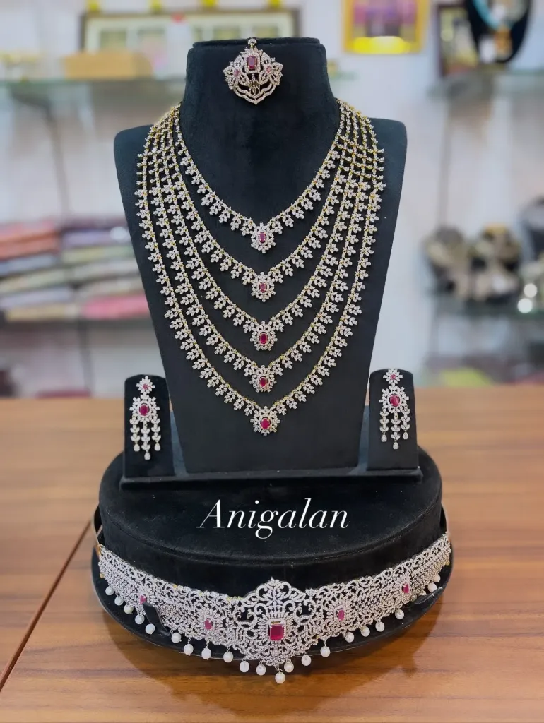 [ADBS019] Multilayer White Stone Set -  ADBS019