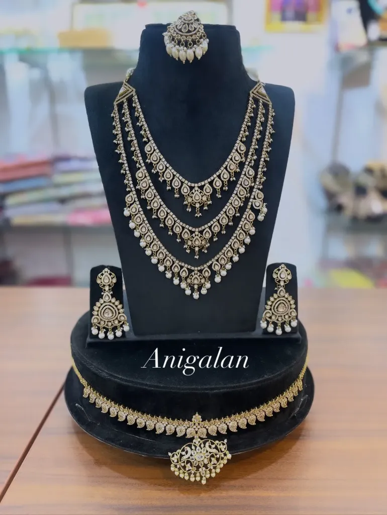 [ADBS025] Victorian Three Layer Mid Haram Set-  ADBS025