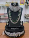 Luxury White Stone Haram Set -  ADBS029