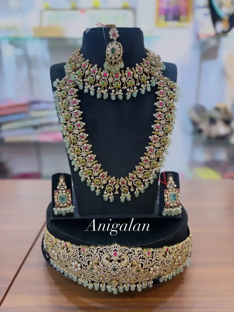 [ADBS046] Luxury Zirconia Bridal Set – Perfect sparkle for your special day -  ADBS046