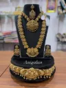 Royal Temple Lakshmi Bridal Jewellery Set