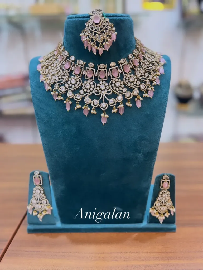 [CHK002] Victorian Floral Choker Set-CHK002