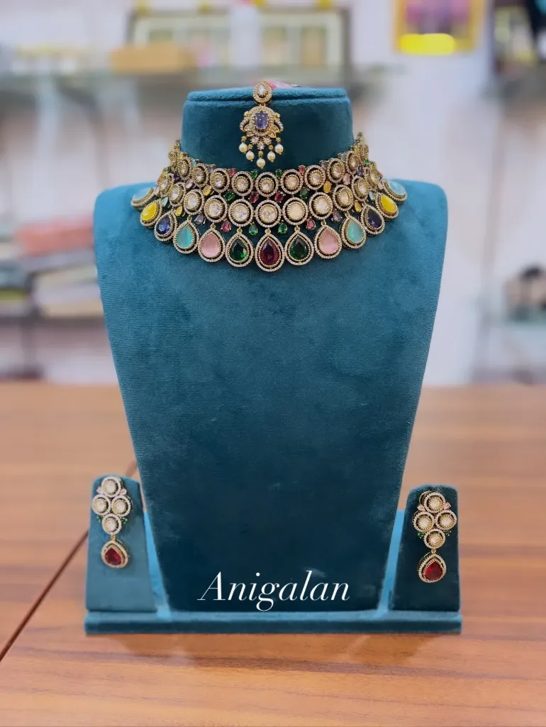 [CHK009] Multi Colour Choker-CHK009