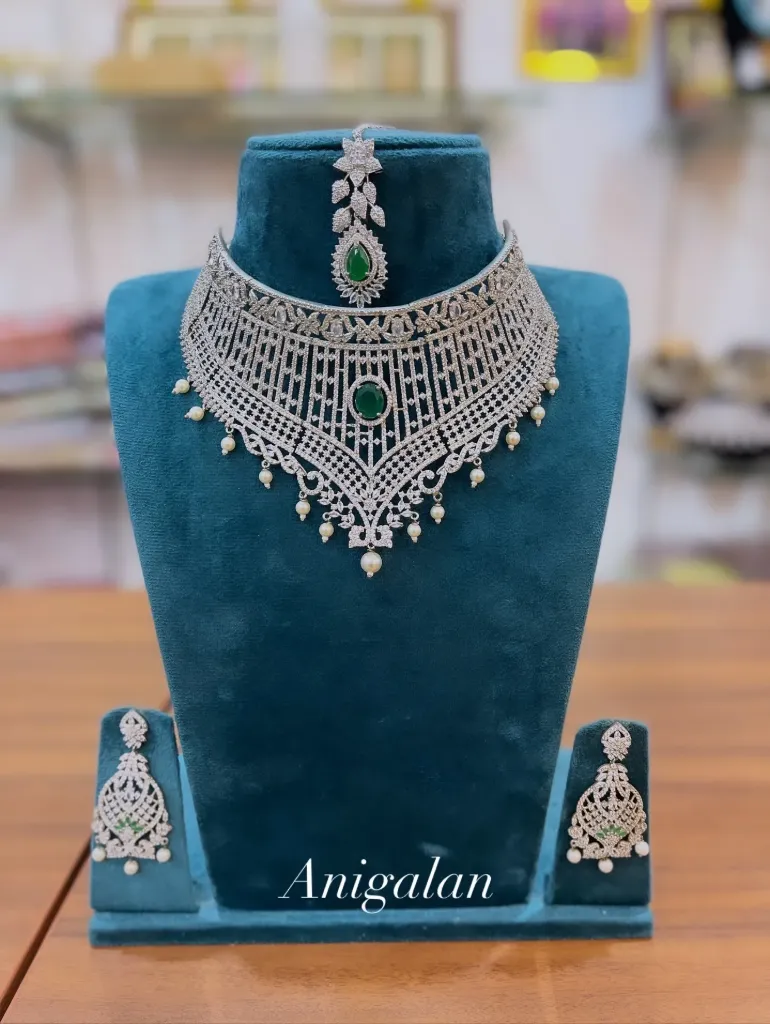 [CHK010] Single Stone AD Choker-CHK010