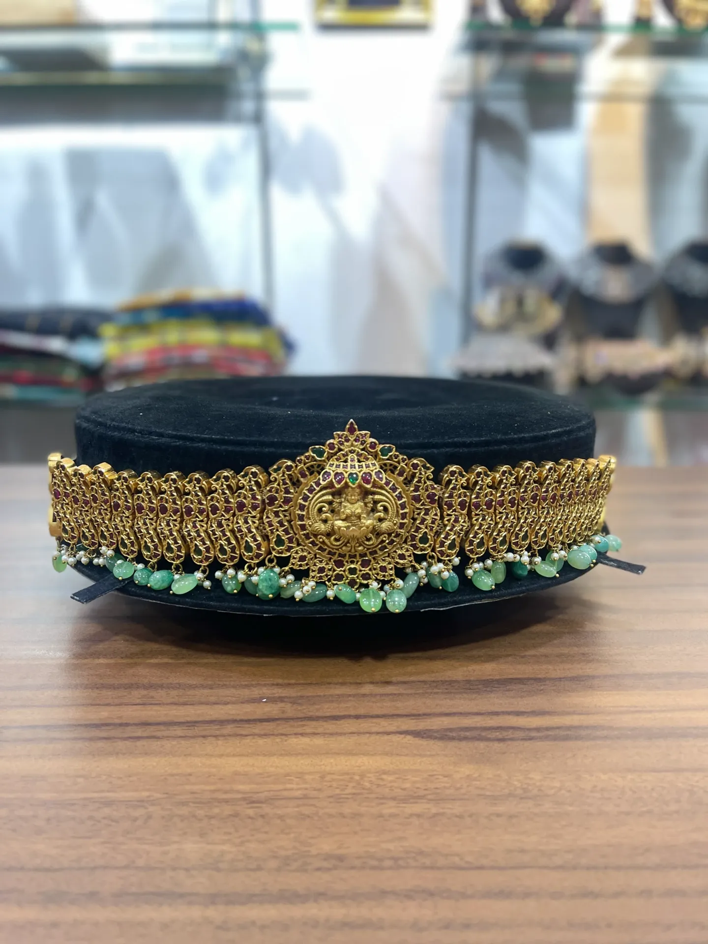 Bridal Peacock Design Hipbelt-HB024