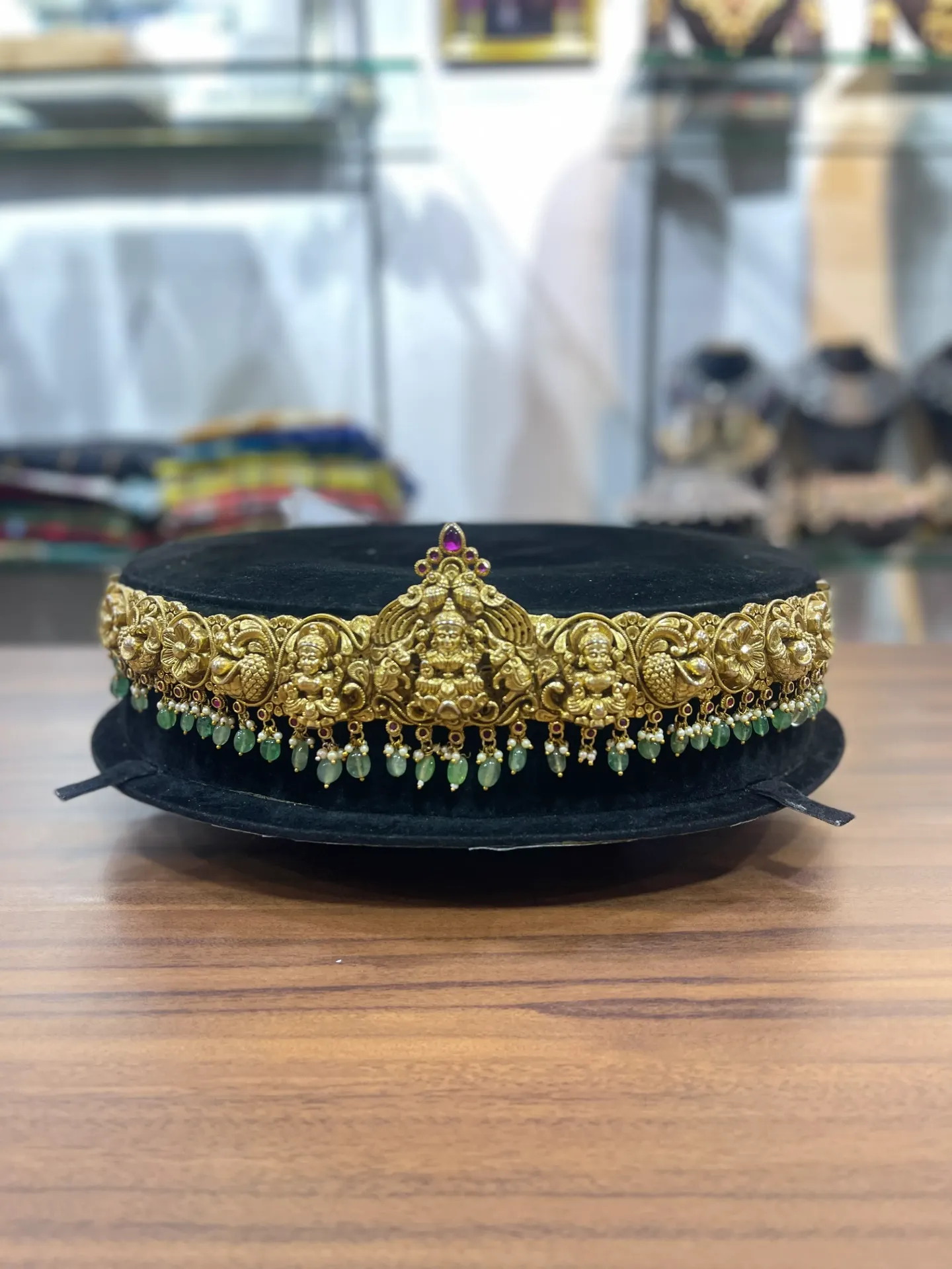 Gold Plated Floral Hipbelt-HB025