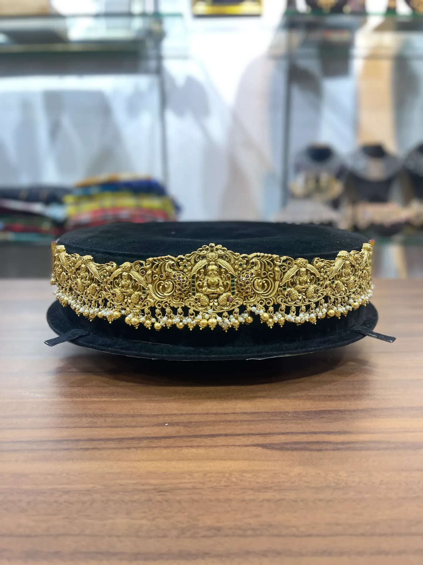 [HB031] Sri Lakshmi Gold Plated Hipbelt-HB031