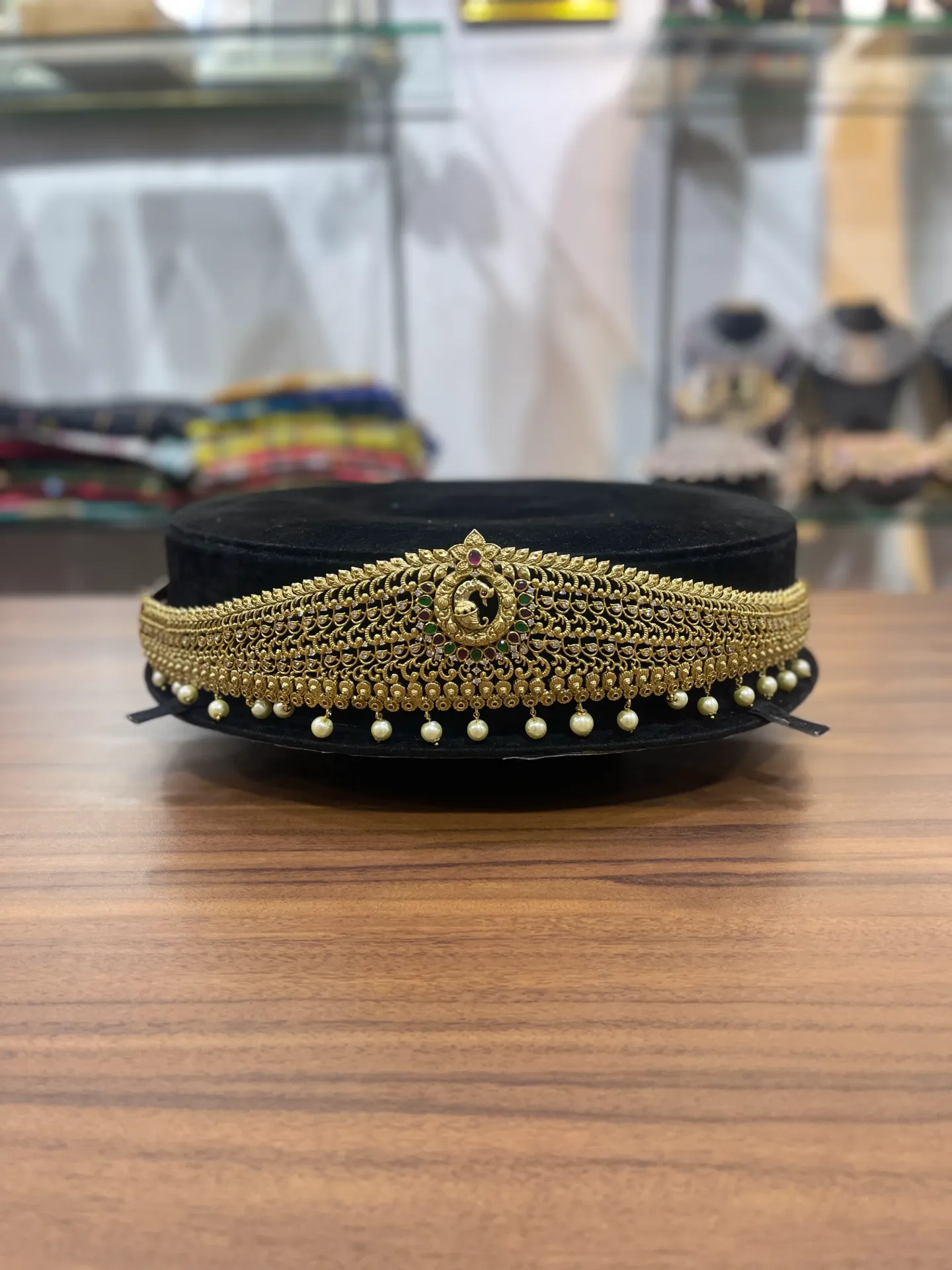 Stunning Matte Gold Plated Hipbelt-HB039