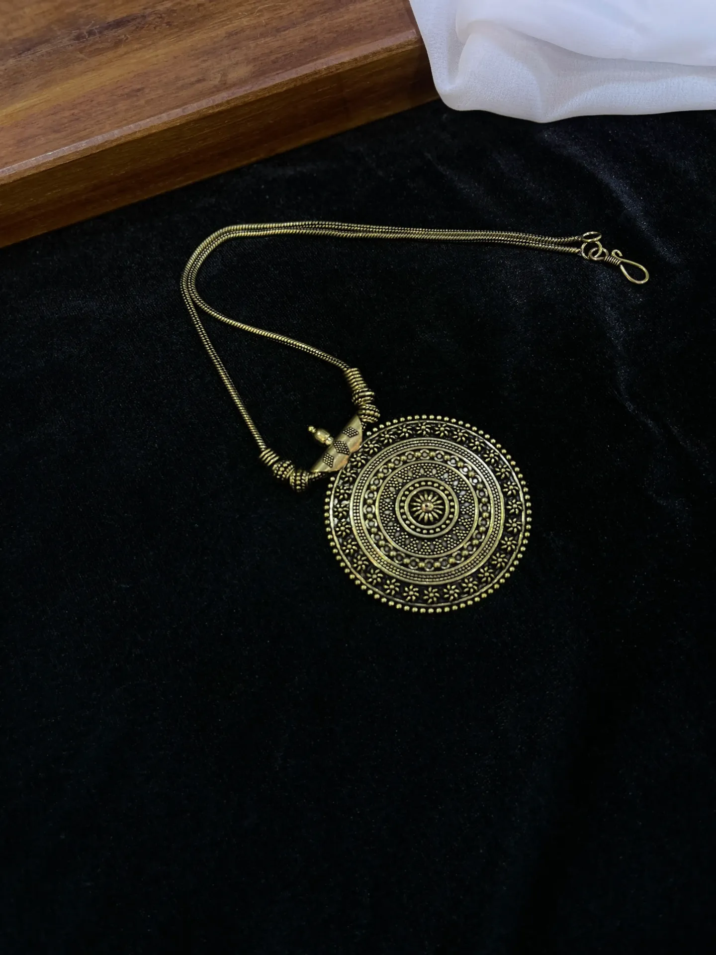 [Necklace21] Mehandi Design Necklace-N21